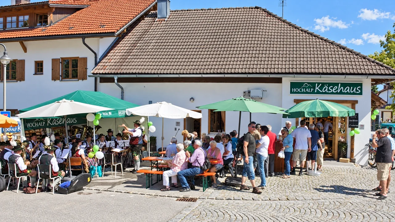 Das Hoch’Alp Käsehaus in Lechbruck am See