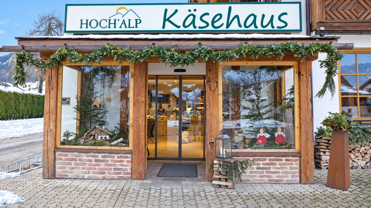 Das Hoch’Alp Käsehaus in Buching